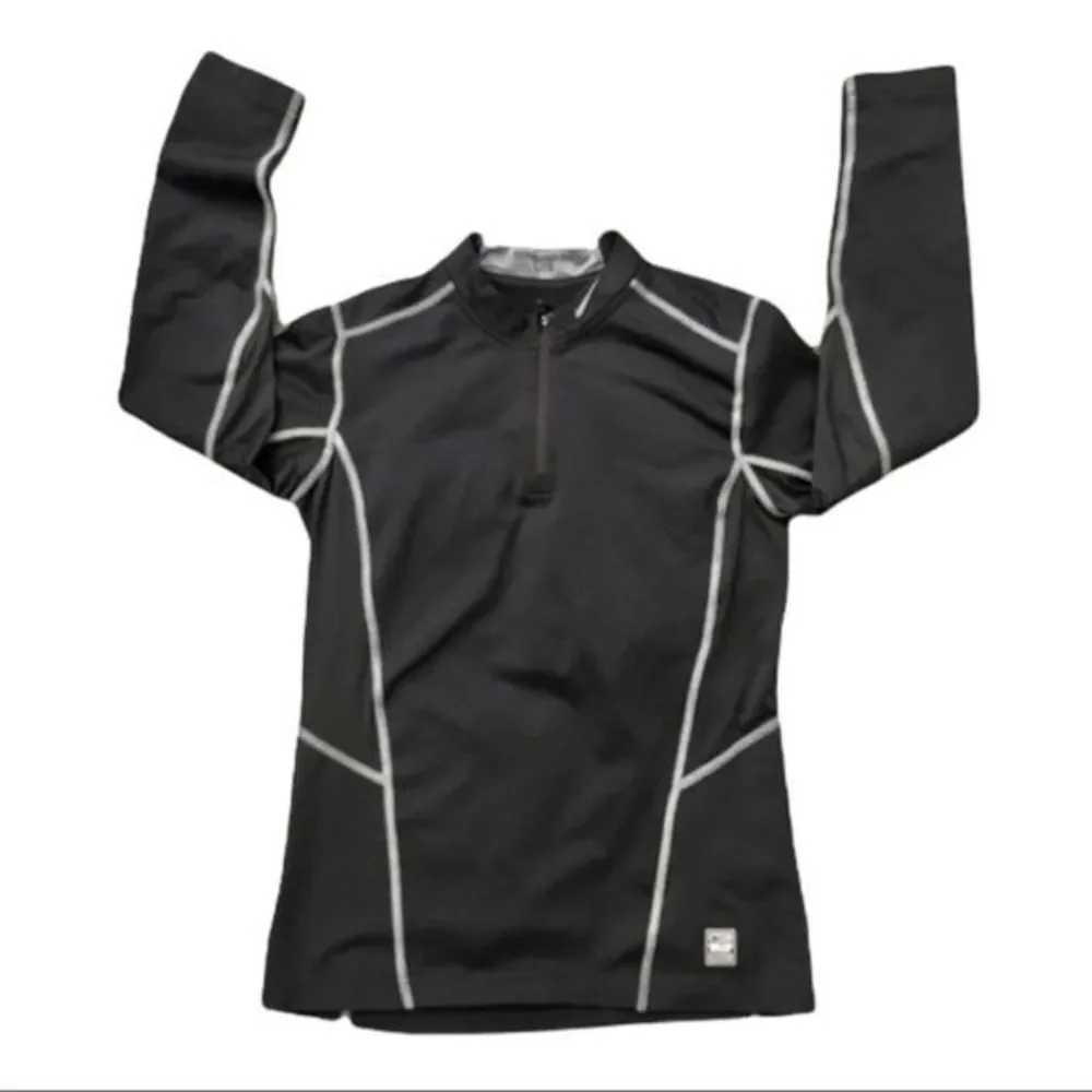 Nike Pro Combat Dri-Fit‎ Hyperwarm Lite quarter zip Large